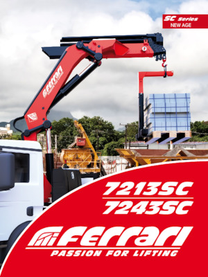 Гідравлічні вантажні крани Ferrari® 7243SC A4