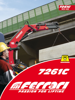 Гідравлічні вантажні крани Ferrari® 7261C A5 J3 