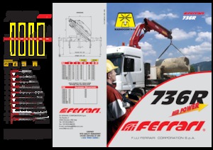 Гідравлічні вантажні крани Ferrari® 736R A2 