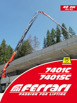 Гідравлічні вантажні крани Ferrari® 7401C A7