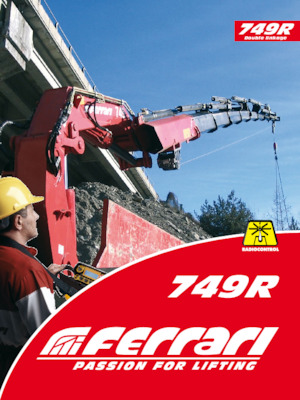 Гідравлічні вантажні крани Ferrari® 749R A6 J4 