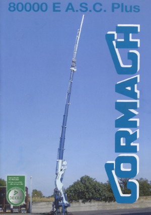 Гідравлічні вантажні крани Cormach 80000 E 3