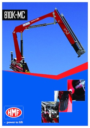 Гідравлічні вантажні крани HMF 810-K3