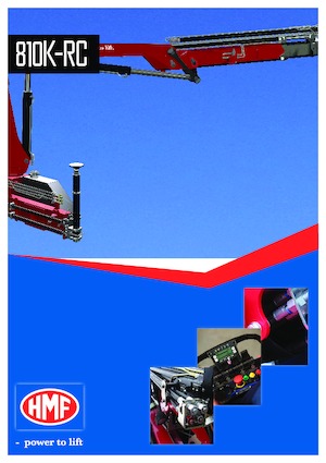 Гідравлічні вантажні крани HMF 810-K3-RC