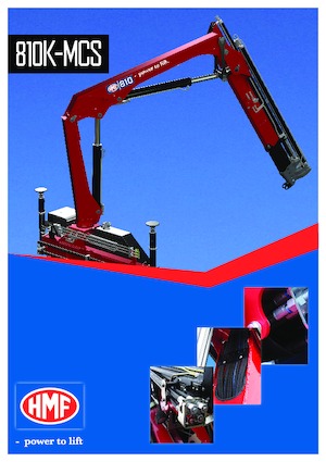 Гідравлічні вантажні крани HMF 810-K2-MCS