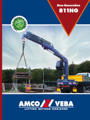 Гідравлічні вантажні крани Amco Veba 811NG-3 S