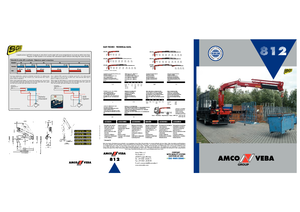 Гідравлічні вантажні крани Amco Veba 812-5 S