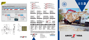 Гідравлічні вантажні крани Amco Veba 815-3 S