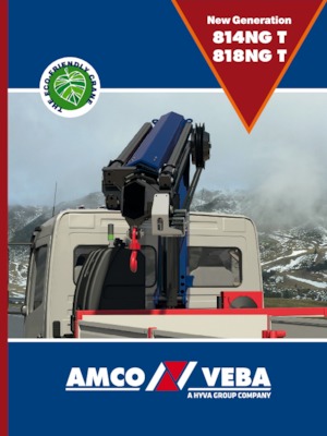 Гідравлічні вантажні крани Amco Veba 818NGT-3 S 