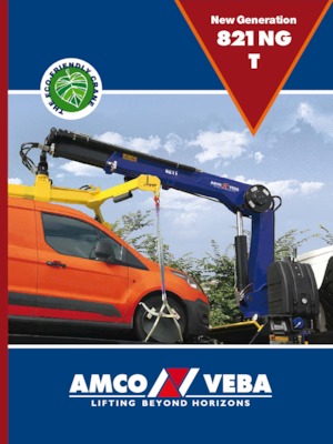 Гідравлічні вантажні крани Amco Veba 821NGT-4 S 