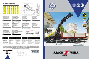 Гідравлічні вантажні крани Amco Veba 823-5 S Jib 2S