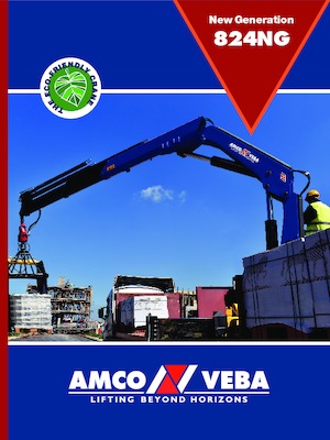 Гідравлічні вантажні крани Amco Veba 824NGT-3 S 