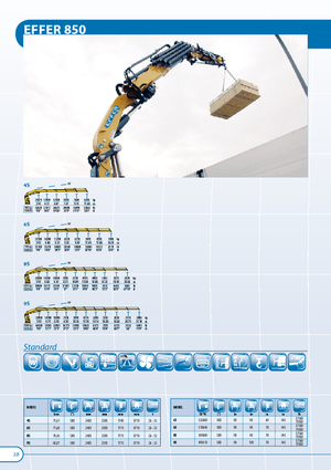 Гідравлічні вантажні крани Effer 850 8S 4S