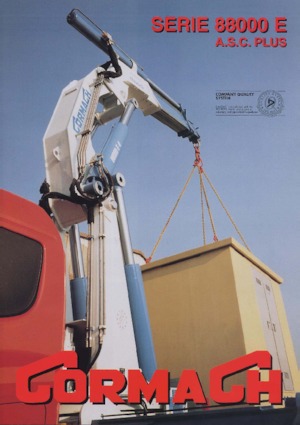 Гідравлічні вантажні крани Cormach 88000 E 6