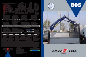Гідравлічні вантажні крани Amco Veba 905-3 S