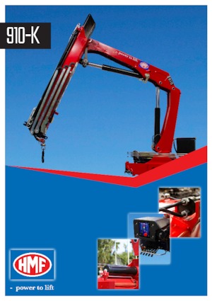Гідравлічні вантажні крани HMF 910-K4