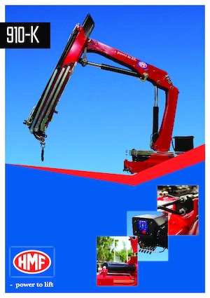 Гідравлічні вантажні крани HMF 910-K4
