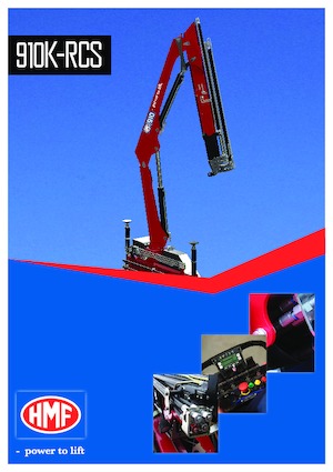 Гідравлічні вантажні крани HMF 910-K4-RCS