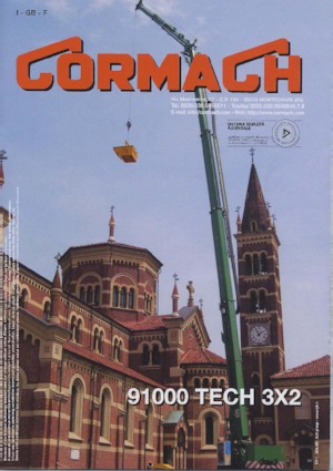 Гідравлічні вантажні крани Cormach 91000 Tech 3x2
