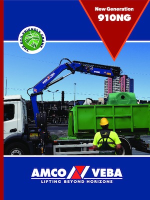 Гідравлічні вантажні крани Amco Veba 910NG-4 S 