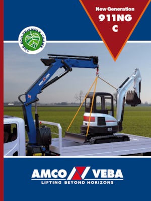 Гідравлічні вантажні крани Amco Veba 911NGC-2 S 