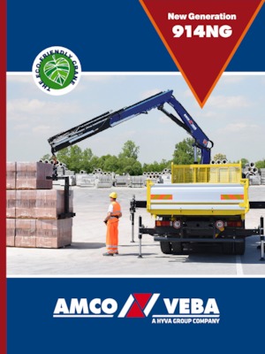 Гідравлічні вантажні крани Amco Veba 914NG-3 S J2 