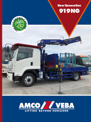 Гідравлічні вантажні крани Amco Veba 919NG-6S 