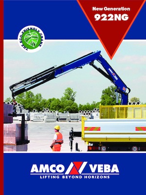 Гідравлічні вантажні крани Amco Veba 922NG-5 SJ2 