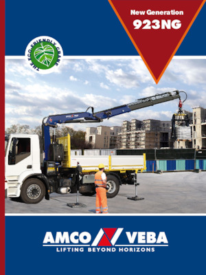 Гідравлічні вантажні крани Amco Veba 923NG-4 S 