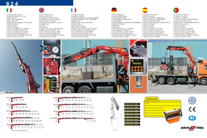 Гідравлічні вантажні крани Amco Veba 924-8 S