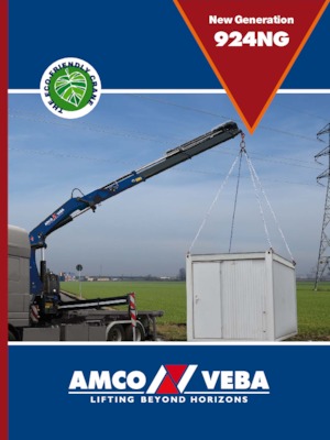 Гідравлічні вантажні крани Amco Veba 924NGC-4 S 