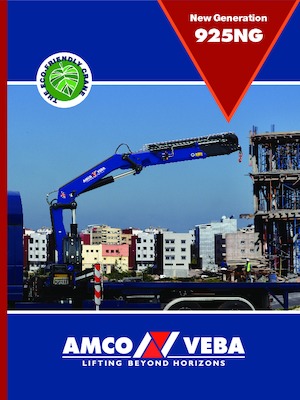 Гідравлічні вантажні крани Amco Veba 925NG-6 SJ2 