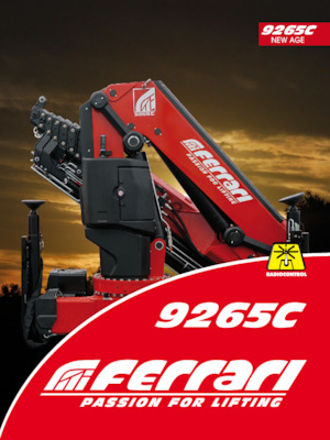 Гідравлічні вантажні крани Ferrari® 9265C A6 J2 