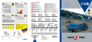 Гідравлічні вантажні крани Amco Veba 936-4 S