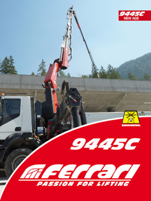 Гідравлічні вантажні крани Ferrari® 9445C A6 J1005