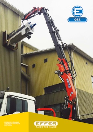 Гідравлічні вантажні крани Effer 955 8S