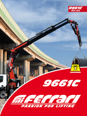 Гідравлічні вантажні крани Ferrari® 9661C A6 J1206 