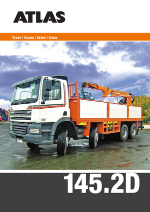 Гідравлічні вантажні крани Atlas AK 145.2 D A4