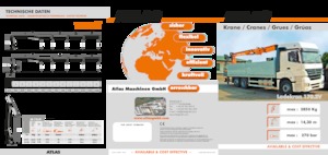 Гідравлічні вантажні крани Atlas AK 170.2 VB A12