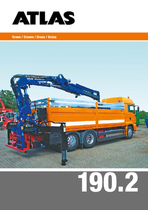 Гідравлічні вантажні крани Atlas AK 190.2 E A3