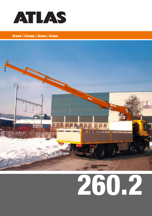 Гідравлічні вантажні крани Atlas AK 260.2 A8