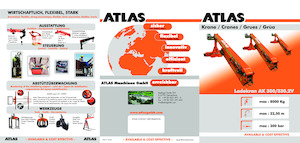 Гідравлічні вантажні крани Atlas AK 300.2 A24