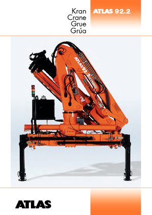 Гідравлічні вантажні крани Atlas AK 92.2 A2