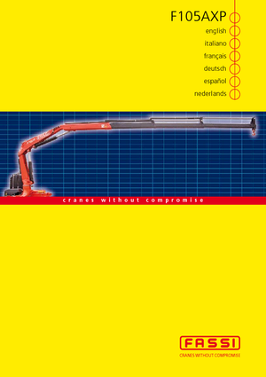 Гідравлічні вантажні крани Fassi F 105 ACXP 24