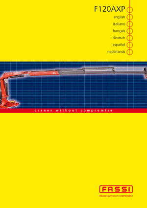 Гідравлічні вантажні крани Fassi F 120 AXP 23