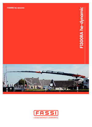 Гідравлічні вантажні крани Fassi F 1300 RA 2.26 he-dynamic
