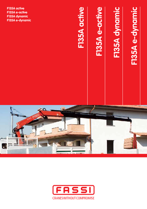 Гідравлічні вантажні крани Fassi F 135 AC 2.26 e-dynamic