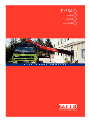 Гідравлічні вантажні крани Fassi F 155 A 25