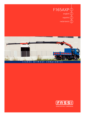 Гідравлічні вантажні крани Fassi F 165 ACXP 24 L 153