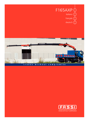 Гідравлічні вантажні крани Fassi F 165 ACXP 24 L 153